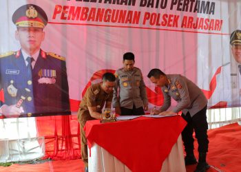 Pemkab Bandung Dukung Langkah Polresta Bandung Bangun Polsek Arjasari Untuk Tingkatkan Keamanan Masyarakat