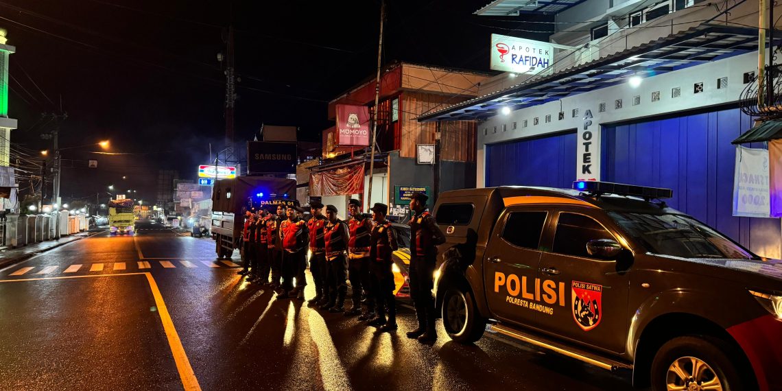 Sat Samapta Polresta Bandung Gelar Patroli Tindaklanjuti Laporan Balap Liar di Pasirjambu