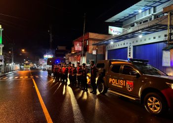 Sat Samapta Polresta Bandung Gelar Patroli Tindaklanjuti Laporan Balap Liar di Pasirjambu