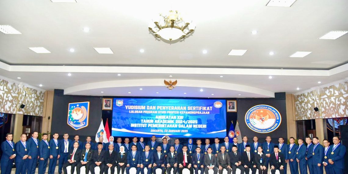 Kemendagri Kembali Lahirkan ASN Berkualitas: Ditandai Lulusannya 36 Mahasiswa Program Studi Profesi Kepamongprajaan