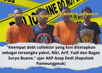 Puluhan Debt Collector Diamankan Polisi, Empat Orang Ditetapkan Sebagai Tersangka