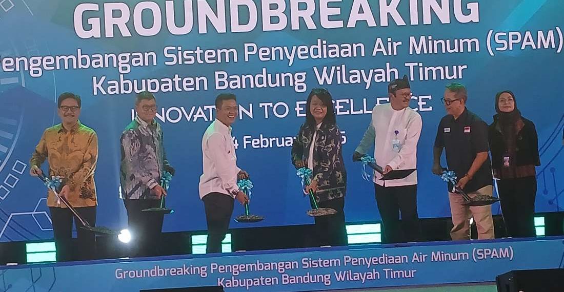 Pembangunan SPAM Ciparay Dimulai, Upaya Tingkatkan Pasokan Air di Kabupaten Bandung