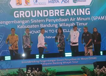 Pembangunan SPAM Ciparay Dimulai, Upaya Tingkatkan Pasokan Air di Kabupaten Bandung