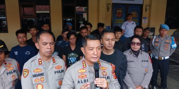 Polresta Bandung Amankan Puluhan Orang Geng Motor Brigez Pelaku Penganiaya Jukir