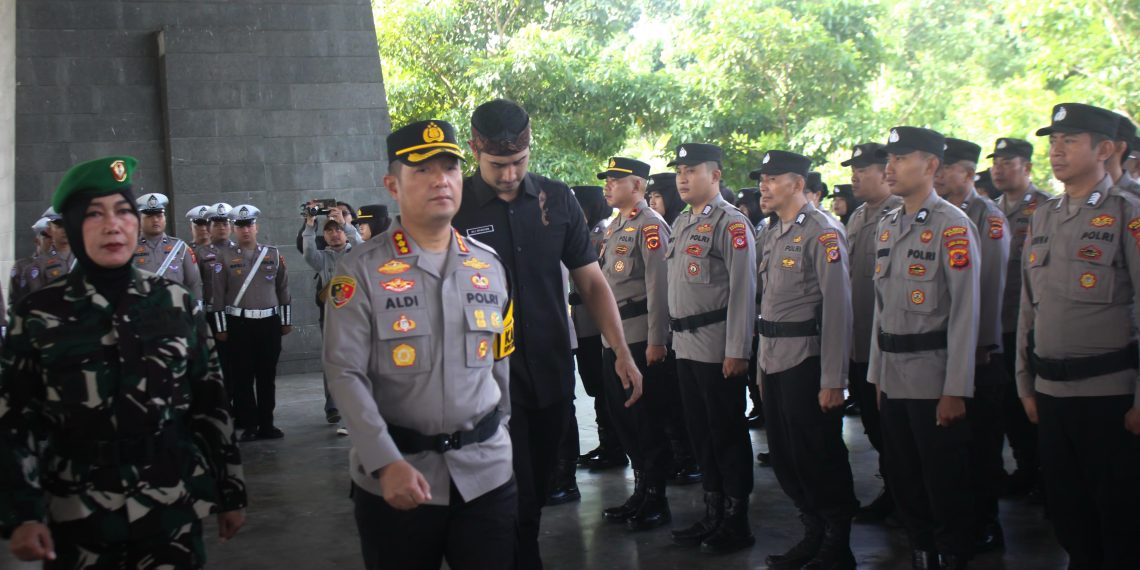 Polresta Bandung Gelar Apel Pasukan Operasi Ketupat Lodaya 2025 untuk Pengamanan Idul Fitri