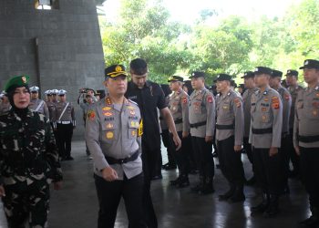 Polresta Bandung Gelar Apel Pasukan Operasi Ketupat Lodaya 2025 untuk Pengamanan Idul Fitri