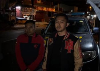 POLRESTA BANDUNG KEJAR PELAKU PENGEROYOKAN DI MINI MARKET