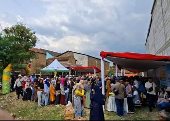 Ribuan Warga Serbu Gerakan Pasar Murah di Baleendah, 25.000 Liter Minyak Goreng dan 3 Ton Beras Ludes