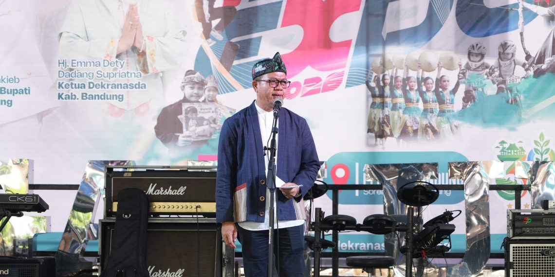 Di HUT Kabupaten Bandung ke-385, KDS Seimbangkan Penanganan Bencana dan Penguatan Ekonomi